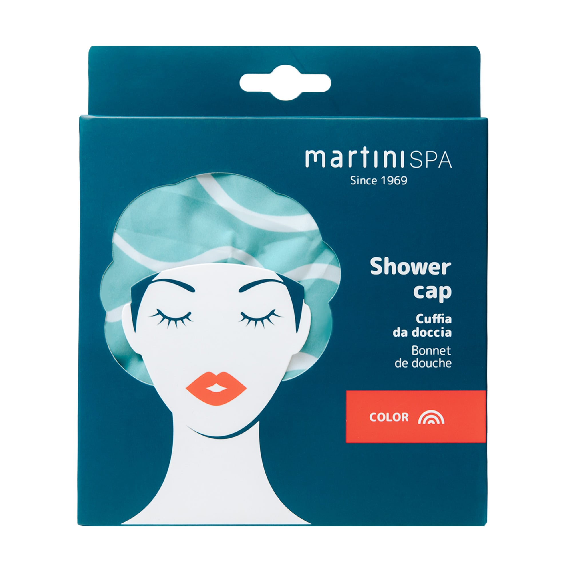 Шапочка для душу MARTINI SPA Shower Cap блакитна (4867BOO)